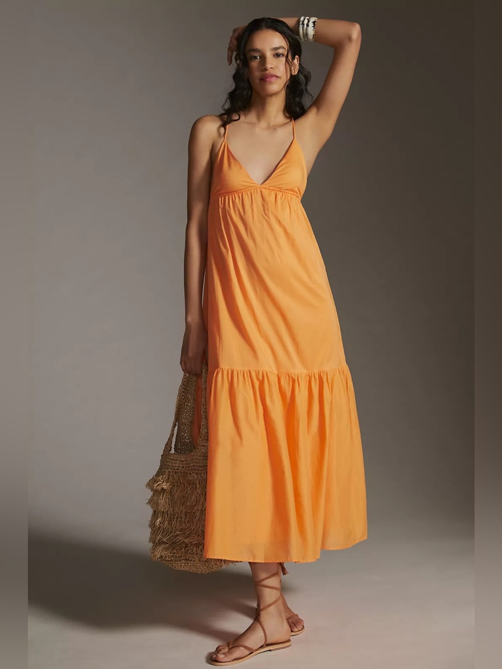 Anthropologie Faithfull the brand cotton Wilonna dress